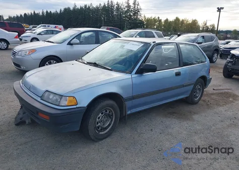 1988 Honda Civic z USA, uszkodzony, nr VIN JHMED6347JS021444
